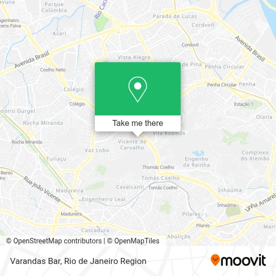 Varandas Bar map