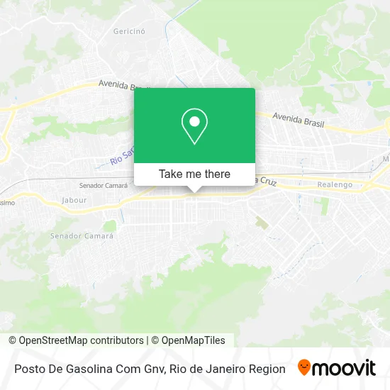 Posto De Gasolina Com Gnv map
