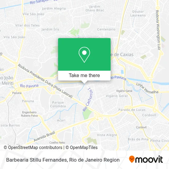 Barbearia Stillu Fernandes map