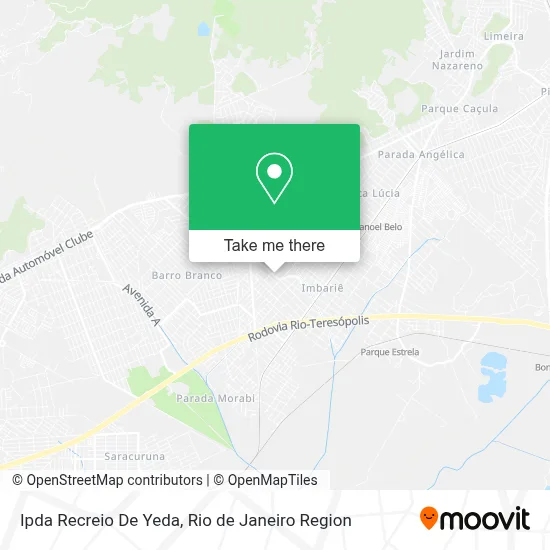Ipda Recreio De Yeda map