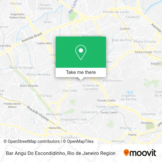 Bar Angu Do Escondidinho map