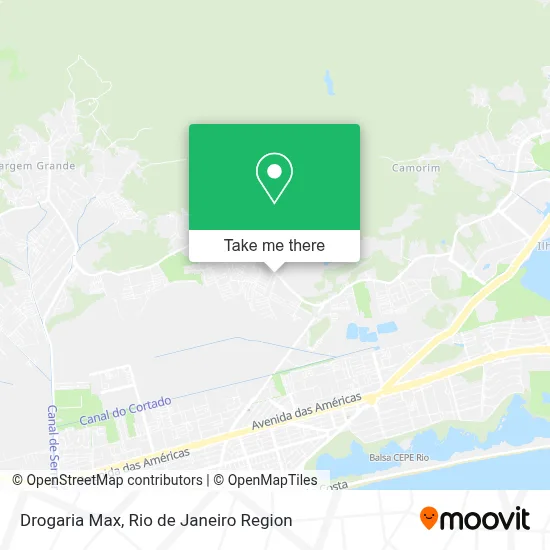 Drogaria Max map