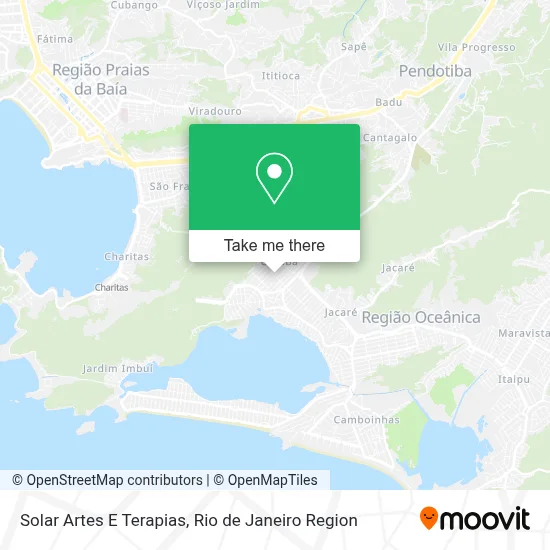 Solar Artes E Terapias map