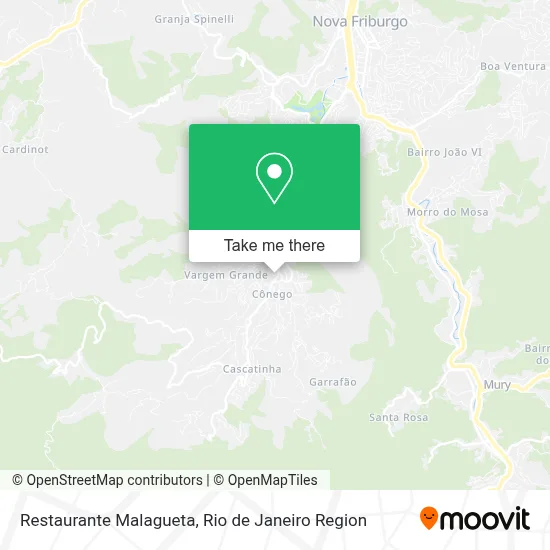 Restaurante Malagueta map