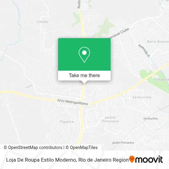 Loja De Roupa Estilo Moderno map