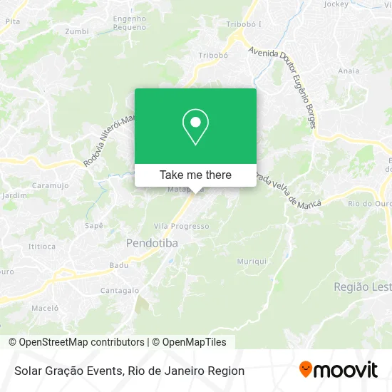 Solar Gração Events map