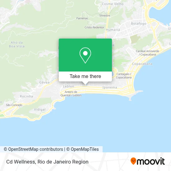 Cd Wellness map