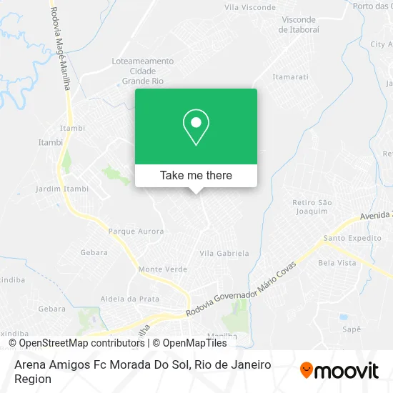 Arena Amigos Fc Morada Do Sol map