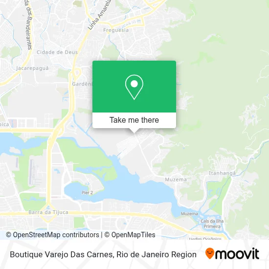 Boutique Varejo Das Carnes map