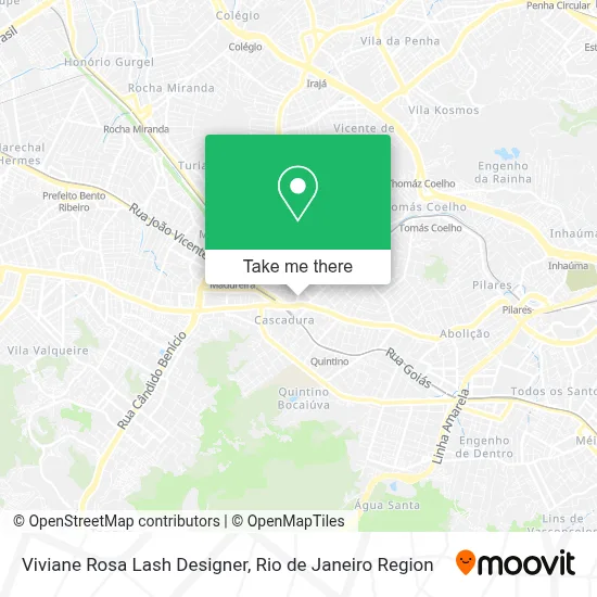 Viviane Rosa Lash Designer map