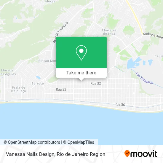 Vanessa Nails Design map