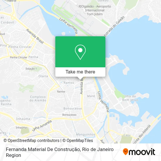 Fernanda Material De Construção map