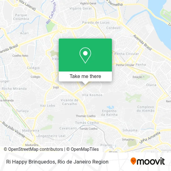 Ri Happy Brinquedos map