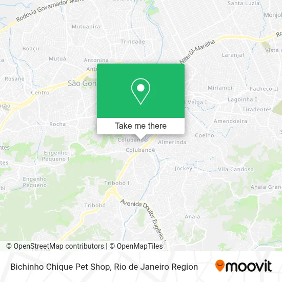 Bichinho Chique Pet Shop map