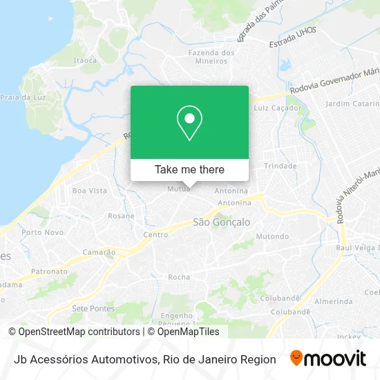 Jb Acessórios Automotivos map
