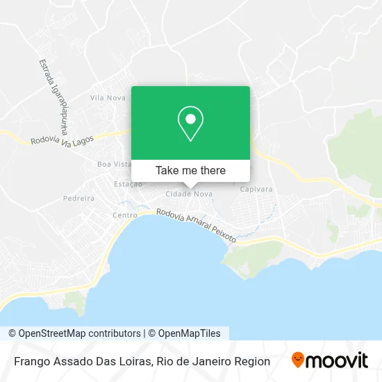 Frango Assado Das Loiras map