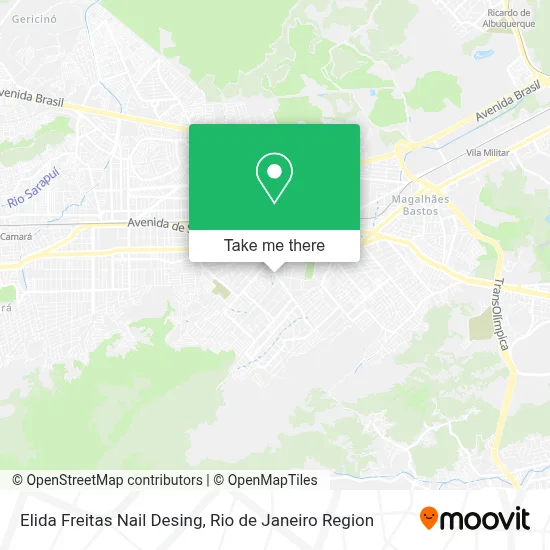 Elida Freitas Nail Desing map