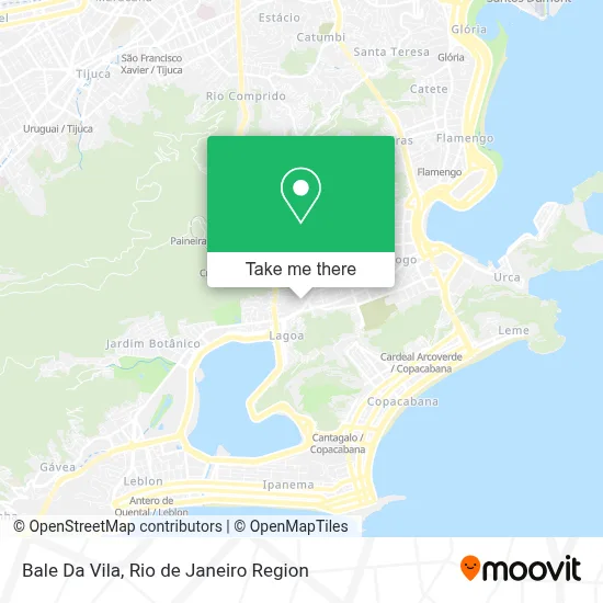 Bale Da Vila map