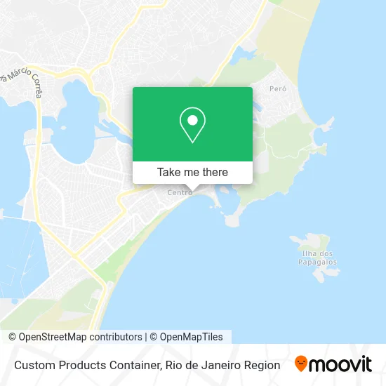 Custom Products Container map