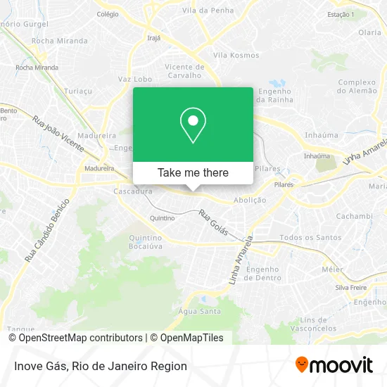 Inove Gás map
