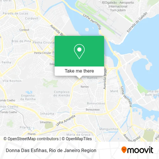 Donna Das Esfihas map