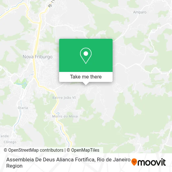 Assembleia De Deus Alianca Fortifica map