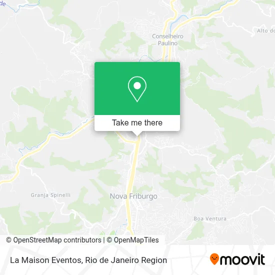 La Maison Eventos map