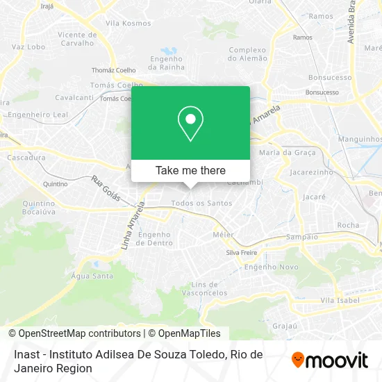 Inast - Instituto Adilsea De Souza Toledo map
