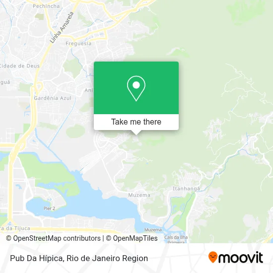 Pub Da Hípica map