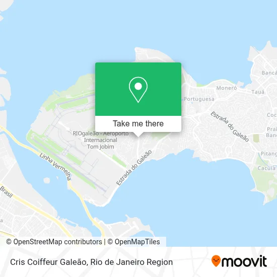 Cris Coiffeur Galeão map