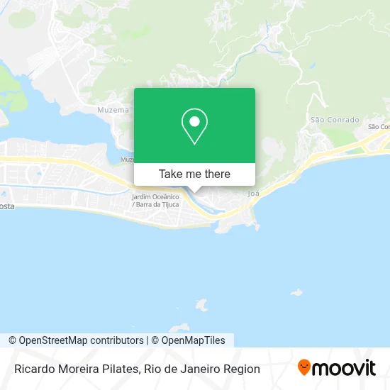 Ricardo Moreira Pilates map