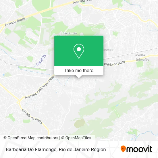 Barbearia Do Flamengo map