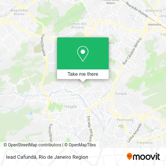 Iead Cafundá map
