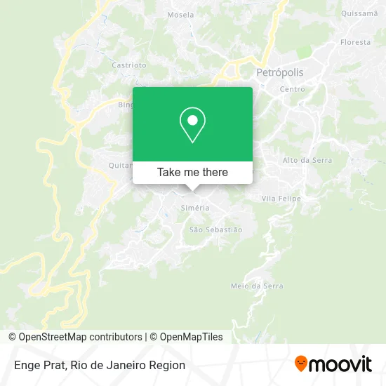Enge Prat map