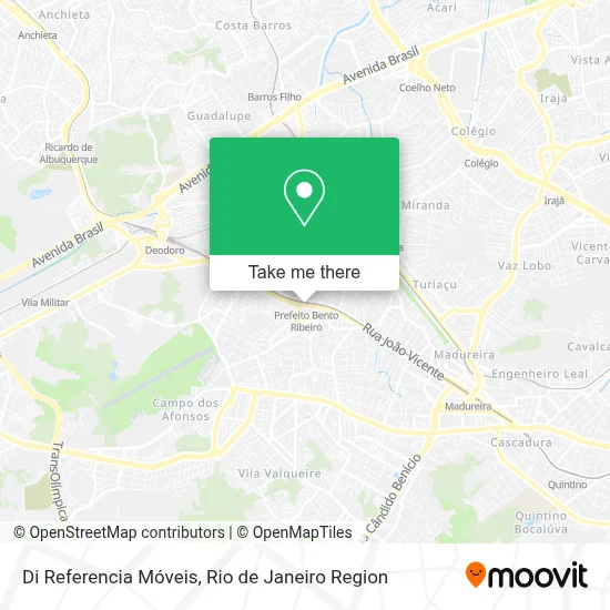 Di Referencia Móveis map