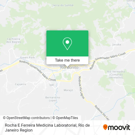 Rocha E Ferreira Medicina Laboratorial map