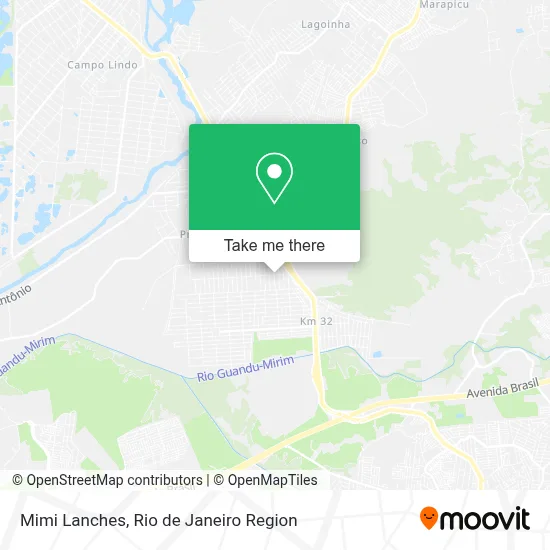 Mimi Lanches map