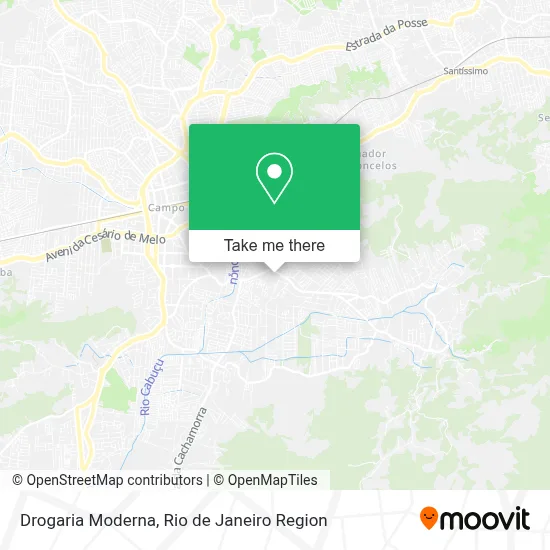 Drogaria Moderna map