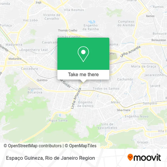Espaço Guineza map