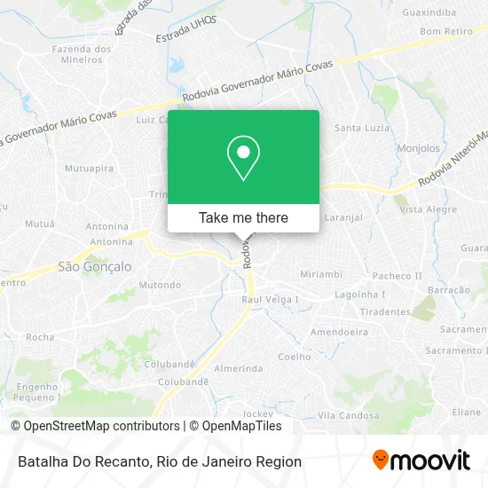 Batalha Do Recanto map
