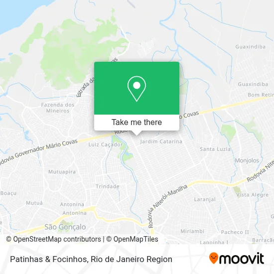 Patinhas & Focinhos map