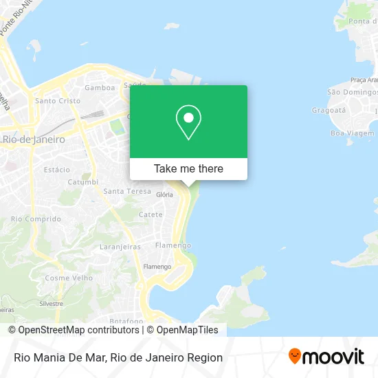 Rio Mania De Mar map
