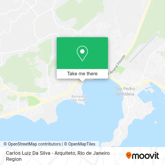 Carlos Luiz Da Silva - Arquiteto map