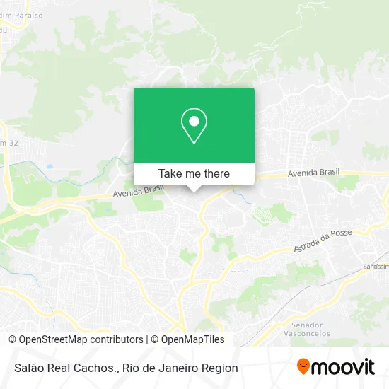 Salão Real Cachos. map