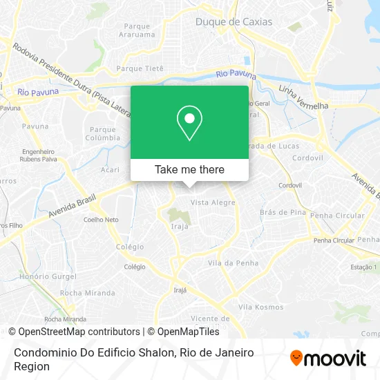Condominio Do Edificio Shalon map