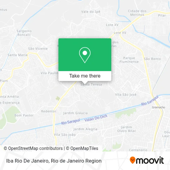 Iba Rio De Janeiro map