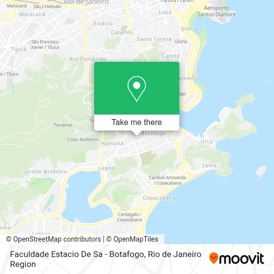 Faculdade Estacio De Sa - Botafogo map