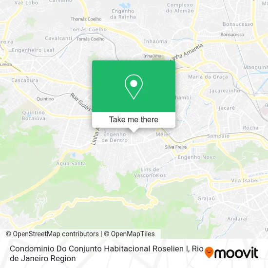 Condominio Do Conjunto Habitacional Roselien I map