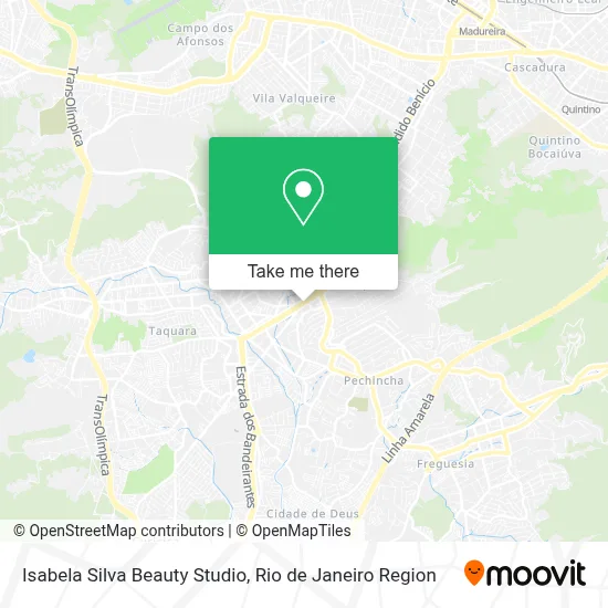 Isabela Silva Beauty Studio map