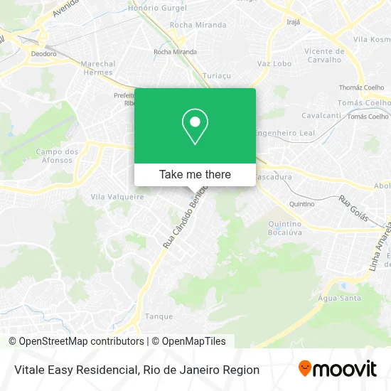 Vitale Easy Residencial map